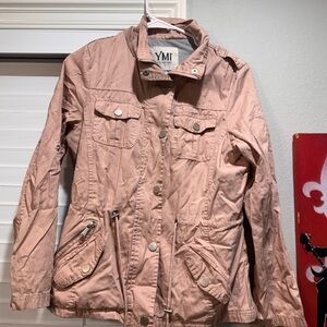 YMI Women's Blush Utility Jacket